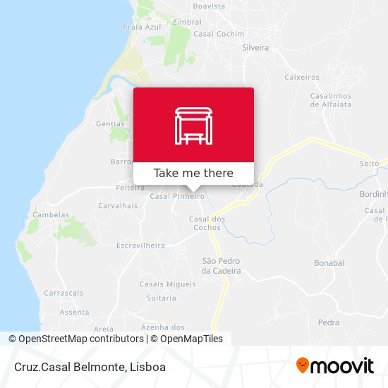 Cruz.Casal Belmonte mapa