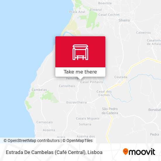Estrada De Cambelas (Café Central) map