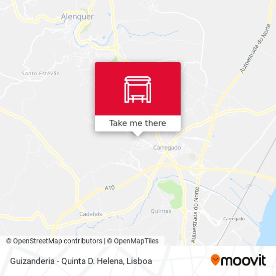 Guizanderia - Quinta D. Helena map