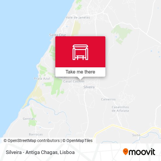 Silveira - Antiga Chagas mapa