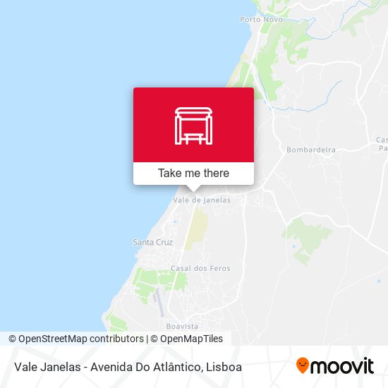 Vale Janelas - Avenida Do Atlântico map