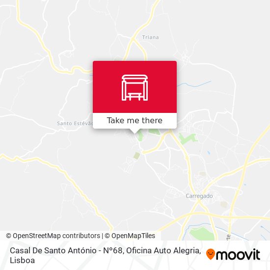 Casal De Santo António - Nº68, Oficina Auto Alegria map