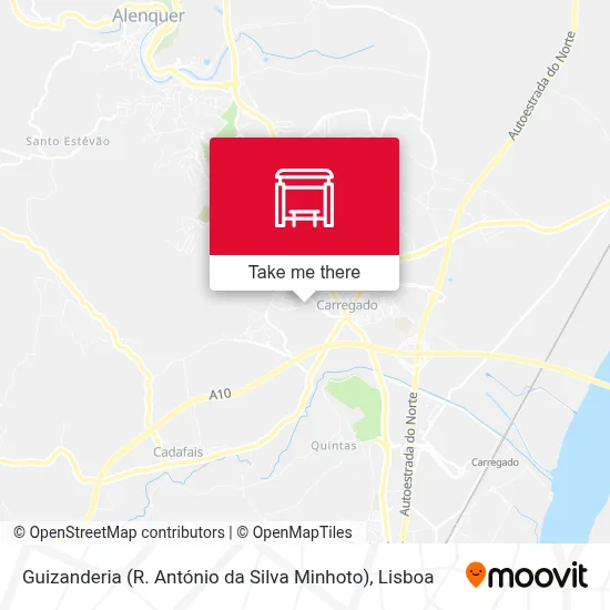 Guizanderia (R. António da Silva Minhoto) map