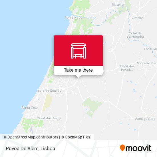 Póvoa De Além mapa