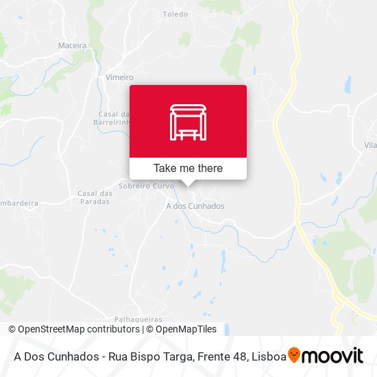 A Dos Cunhados - Rua Bispo Targa, Frente 48 map