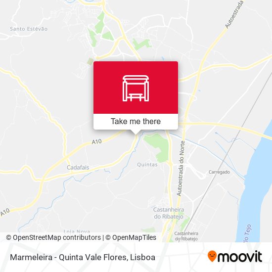 Marmeleira - Quinta Vale Flores map