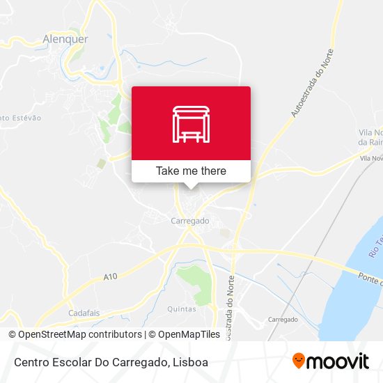 Centro Escolar Do Carregado map