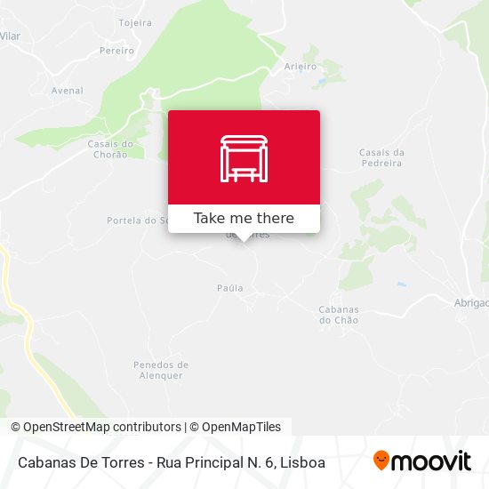 Cabanas De Torres - Rua Principal N. 6 mapa
