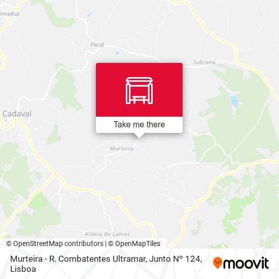 Murteira - R. Combatentes Ultramar, Junto Nº 124 map