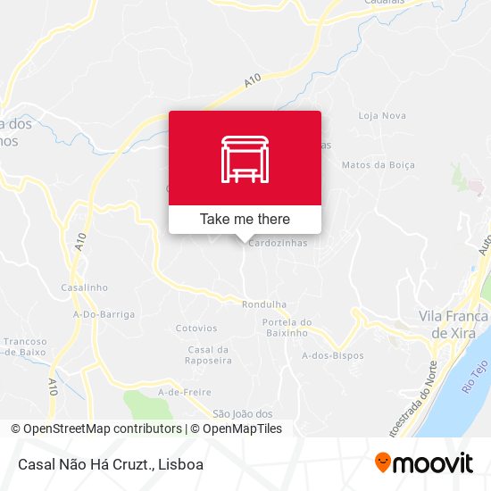 Casal Não Há Cruzt. mapa