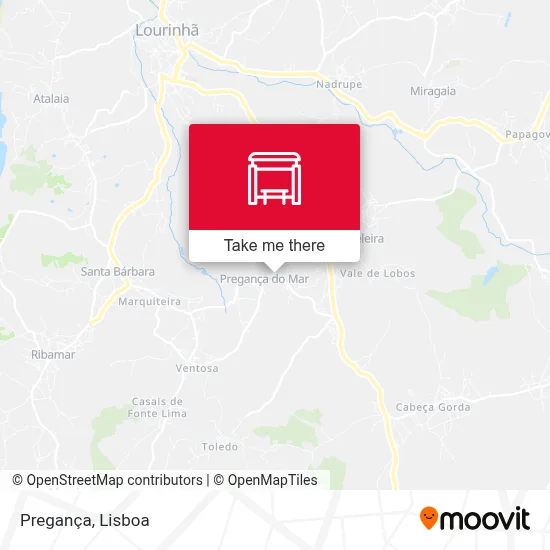 Pregança map