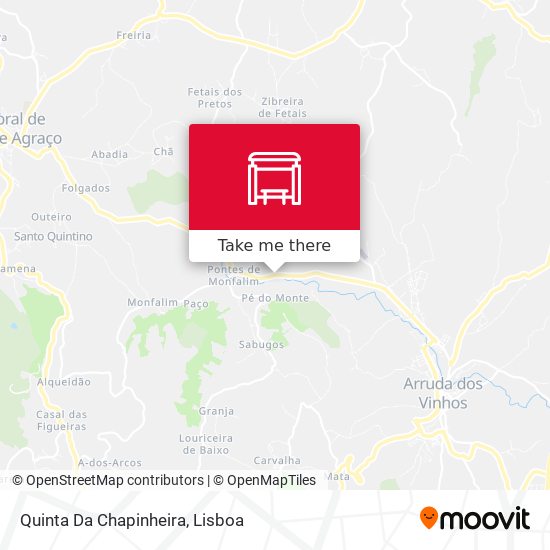 Quinta Da Chapinheira mapa