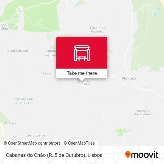 Cabanas do Chão (R. 5 de Outubro) map