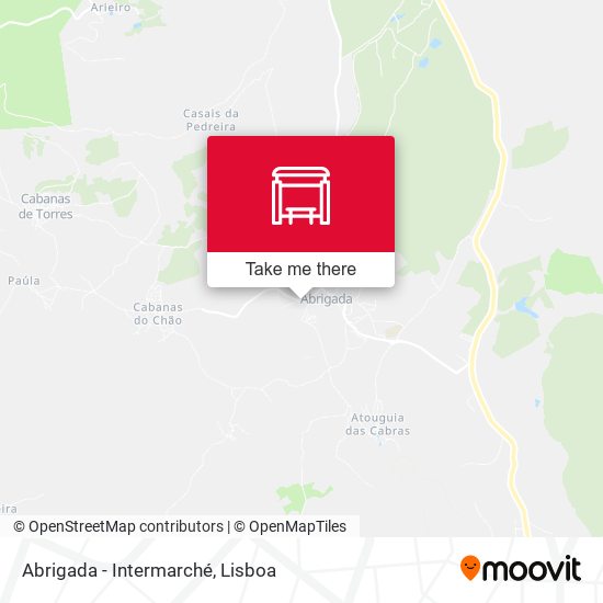 Abrigada - Intermarché map