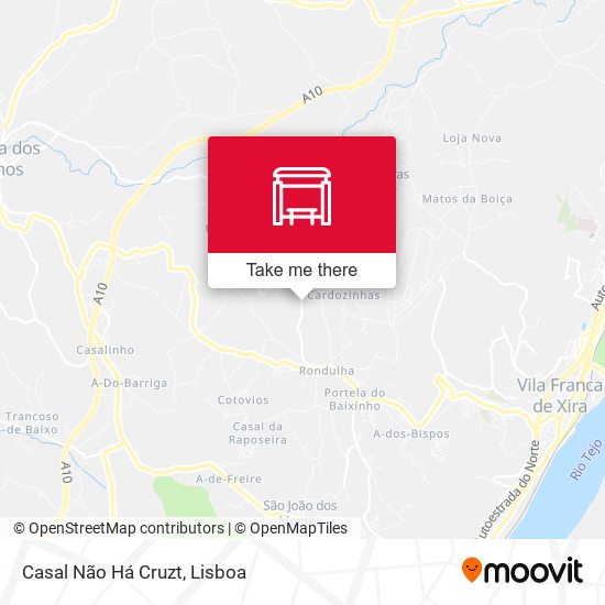 Casal Não Há Cruzt map