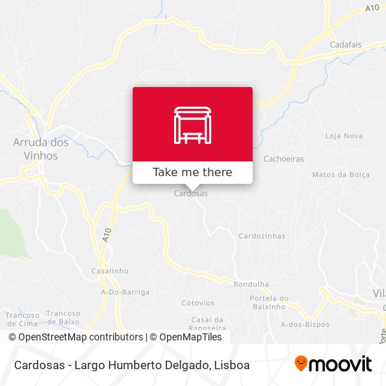 Cardosas - Largo Humberto Delgado map