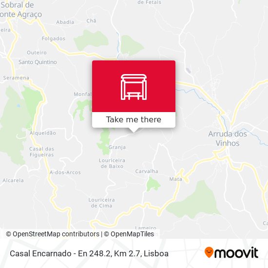 Casal Encarnado - En 248.2, Km 2.7 mapa