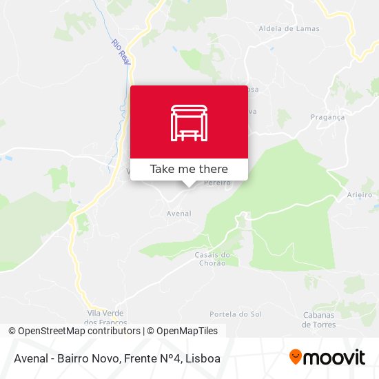 Avenal - Bairro Novo, Frente Nº4 map