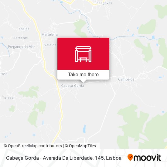 Cabeça Gorda - Avenida Da Liberdade, 145 mapa