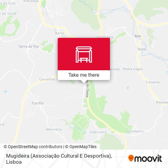 Mugideira (Associação Cultural E Desportiva) map
