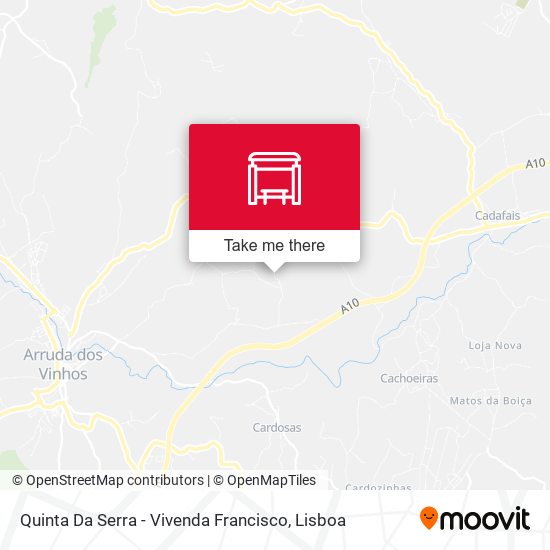 Quinta Da Serra - Vivenda Francisco map