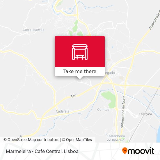 Marmeleira - Café Central map
