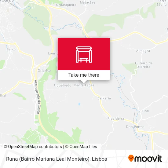 Runa (Bairro Mariana Leal Monteiro) map