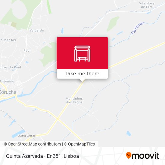 Quinta Azervada - En251 mapa