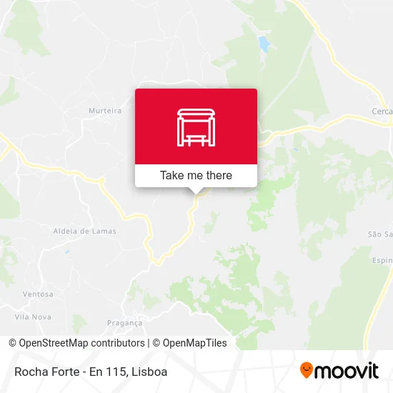 Rocha Forte - En 115 map