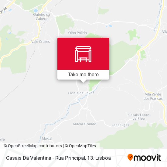 Casais Da Valentina - Rua Principal, 13 map