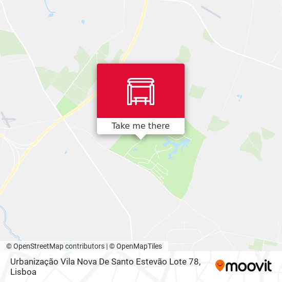 Urbanização Vila Nova De Santo Estevão Lote 78 map