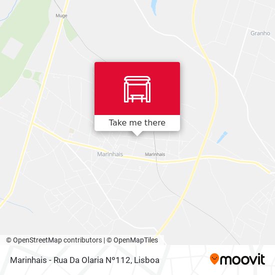 Marinhais - Rua Da Olaria Nº112 map