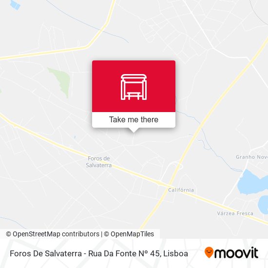 Foros De Salvaterra - Rua Da Fonte Nº 45 map