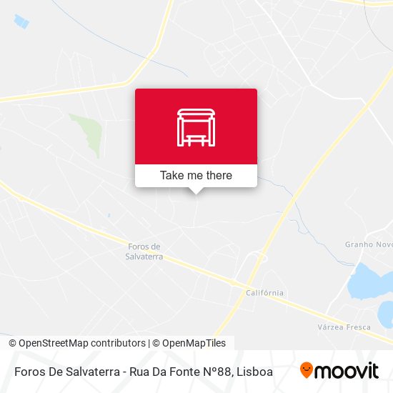 Foros De Salvaterra - Rua Da Fonte Nº88 map