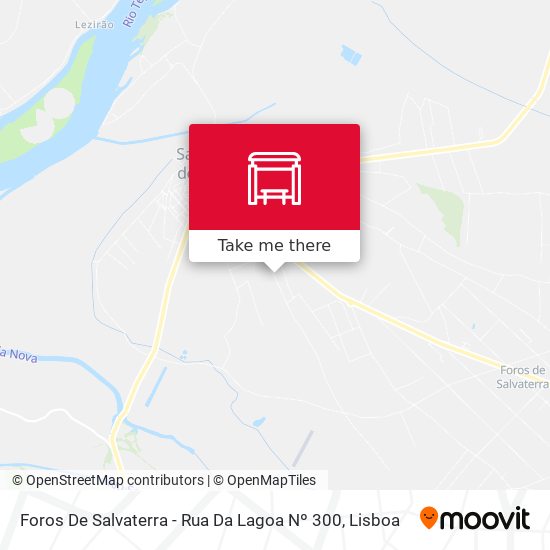 Foros De Salvaterra - Rua Da Lagoa Nº 300 map