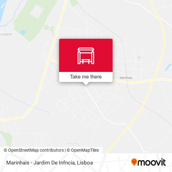 Marinhais - Jardim De Infncia mapa
