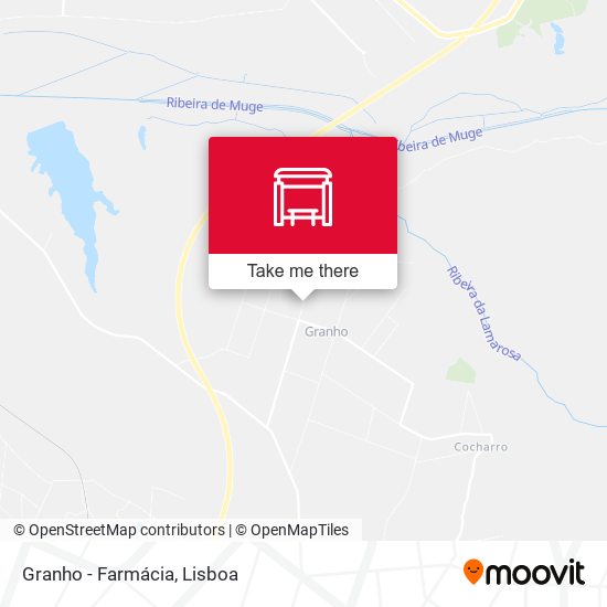 Granho - Farmácia mapa