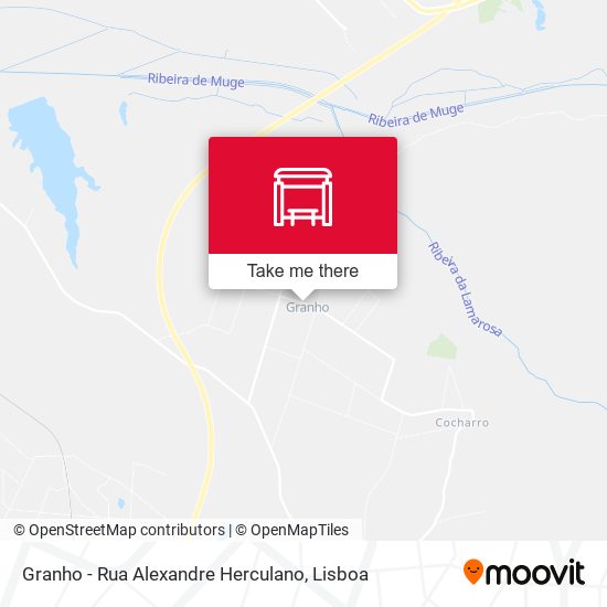 Granho - Rua Alexandre Herculano map