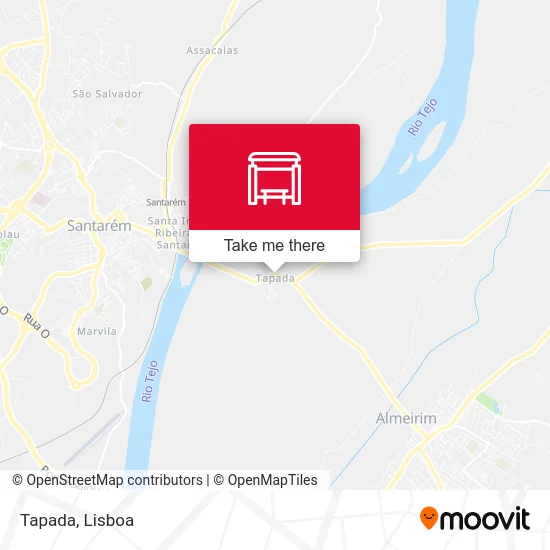 Tapada map