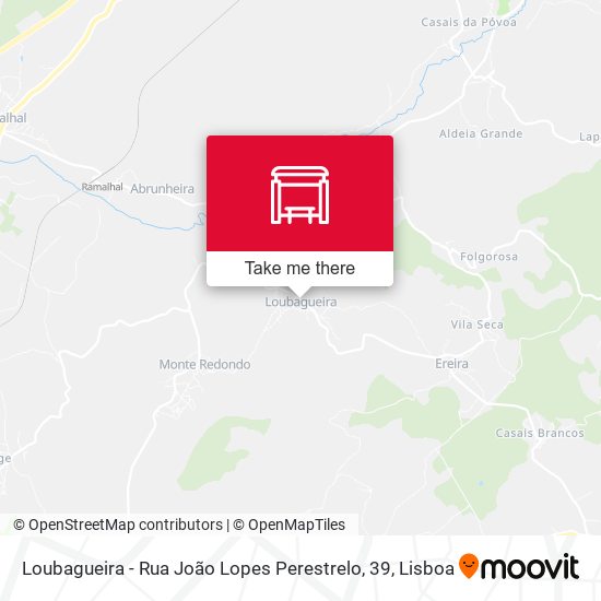 Loubagueira - Rua João Lopes Perestrelo, 39 map