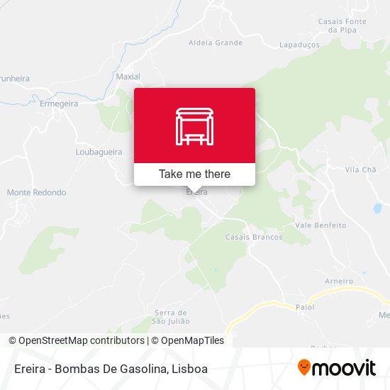 Ereira - Bombas De Gasolina mapa