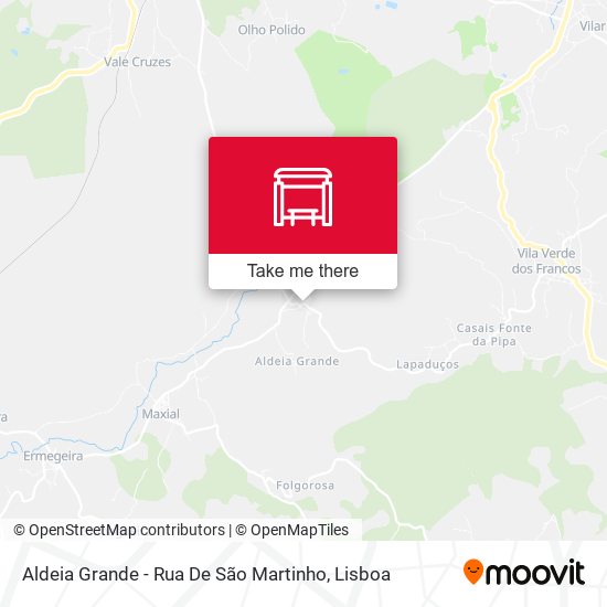 Aldeia Grande - Rua De São Martinho map