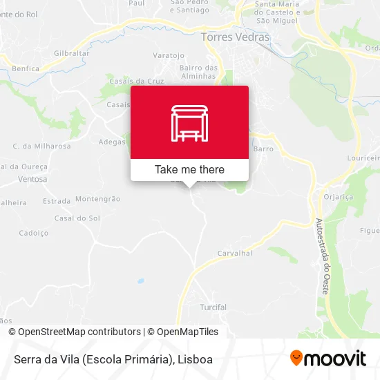 Serra da Vila (Escola Primária) map