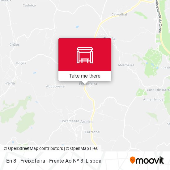 En 8 - Freixofeira - Frente Ao Nº 3 map