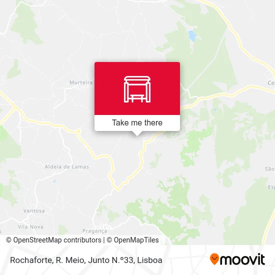 Rochaforte, R. Meio, Junto N.º33 map