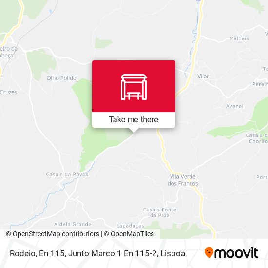 Rodeio, En 115, Junto Marco 1 En 115-2 mapa