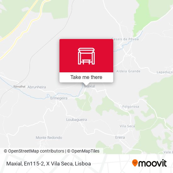 Maxial, En115-2, X Vila Seca map
