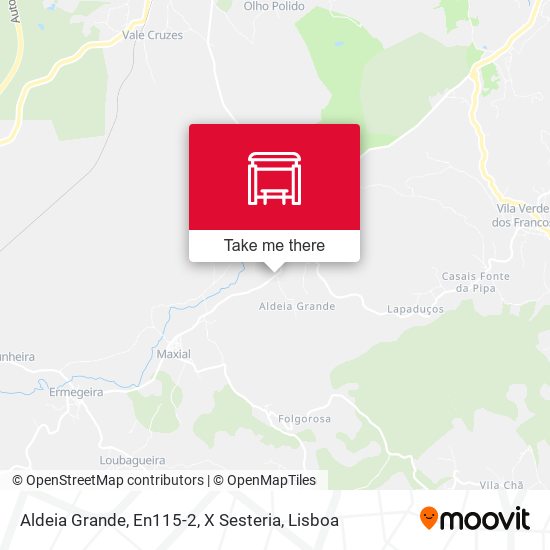 Aldeia Grande, En115-2, X Sesteria map