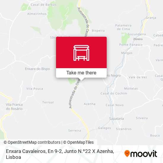 Enxara Cavaleiros, En 9-2, Junto N.º22 X Azenha map