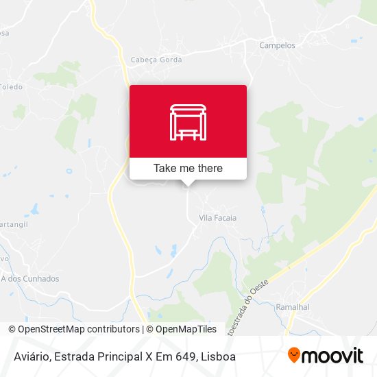 Aviário, Estrada Principal X Em 649 mapa